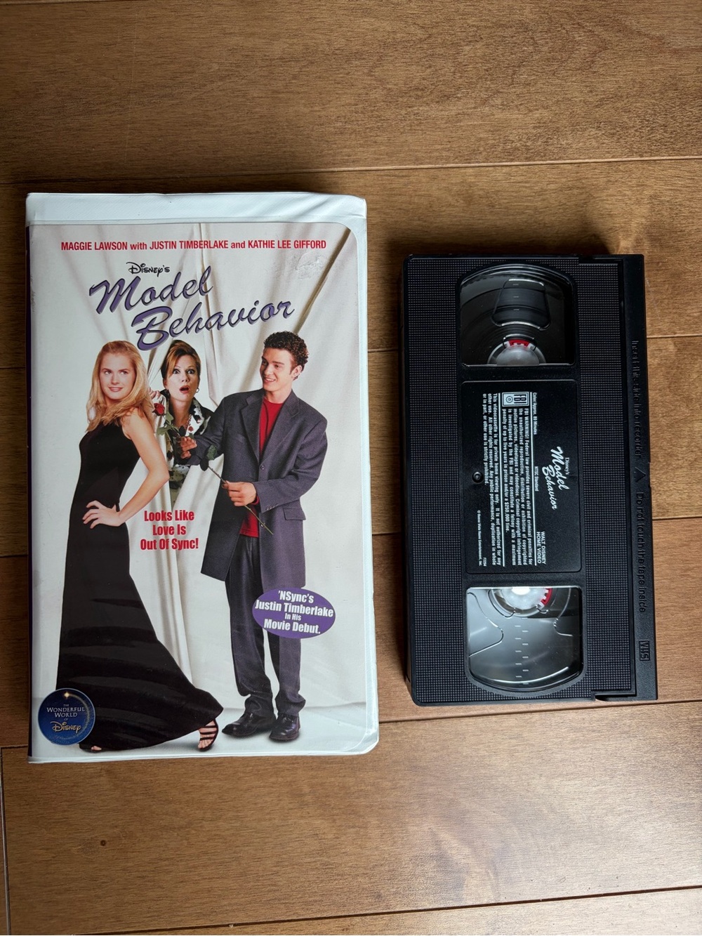 Hard to Find Disney’s Model Behavior VHS Tape Starring Justin Timberlake NSYNC